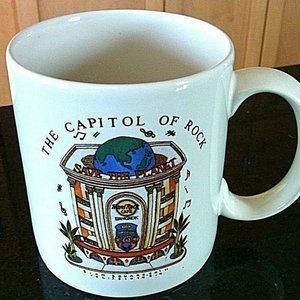 Coffee Mug Hard Rock Café Capitol of Rock Bangkok Save The Planet Thailand Cup
